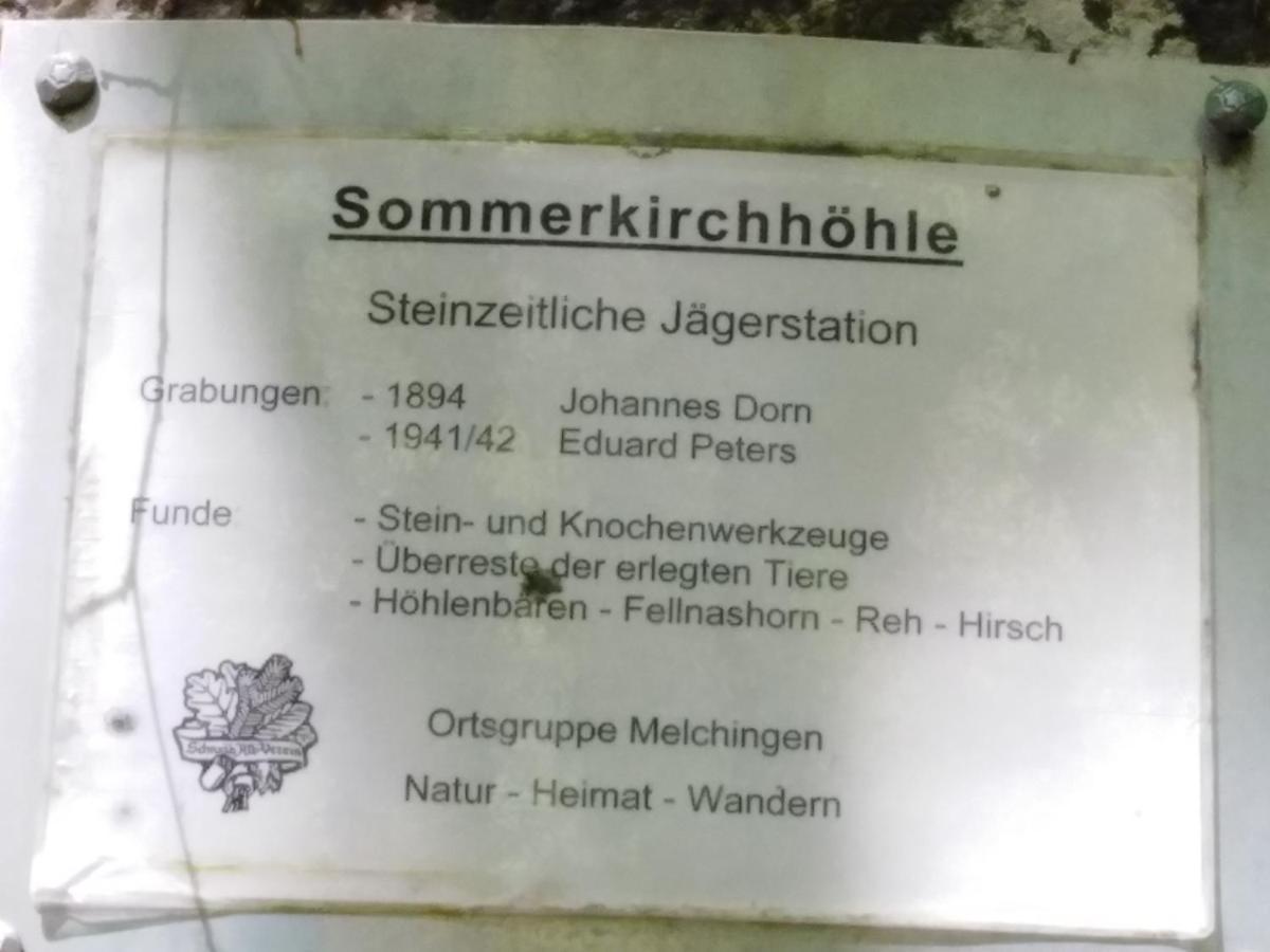 Ferienwohnung Mit Kleinem Garten Sonnenbühl Buitenkant foto